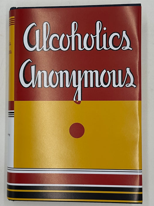 Alcoholics Anonymous First Edition 9th Printing Big Book with RDJ