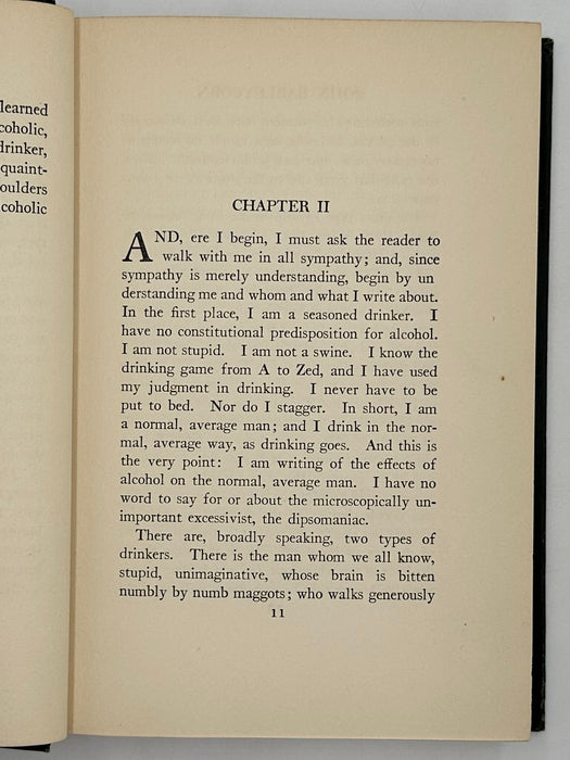 John Barleycorn by Jack London - First Printing from 1913 with ODJ