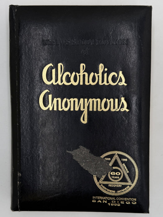 The IWS Study Edition Alcoholics Anonymous Big Book - San Diego - 1995