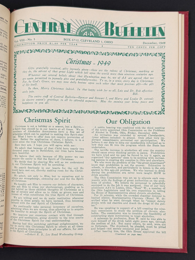 The Cleveland Central Bulletin Collection — Original Bound Volumes, 1942–1962