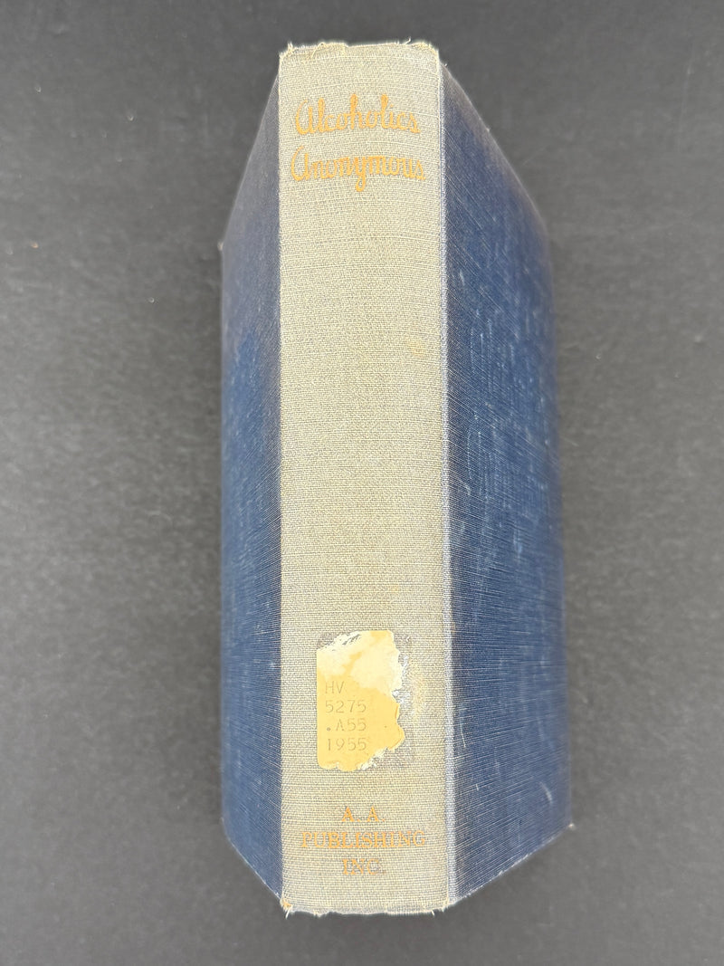 Alcoholics Anonymous Second Edition — First Printing (1955) | Reproduction Dust Jacket