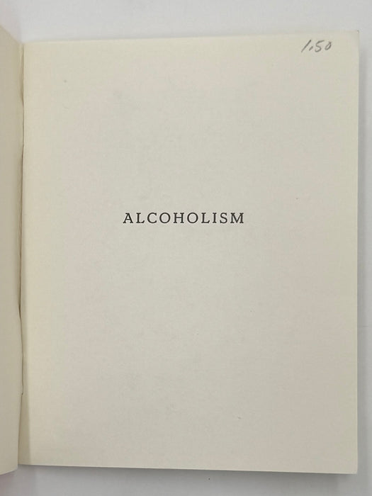 Alcoholism: ITS CAUSE and CURE From the viewpoint of Science of Mind by Ernest Holmes