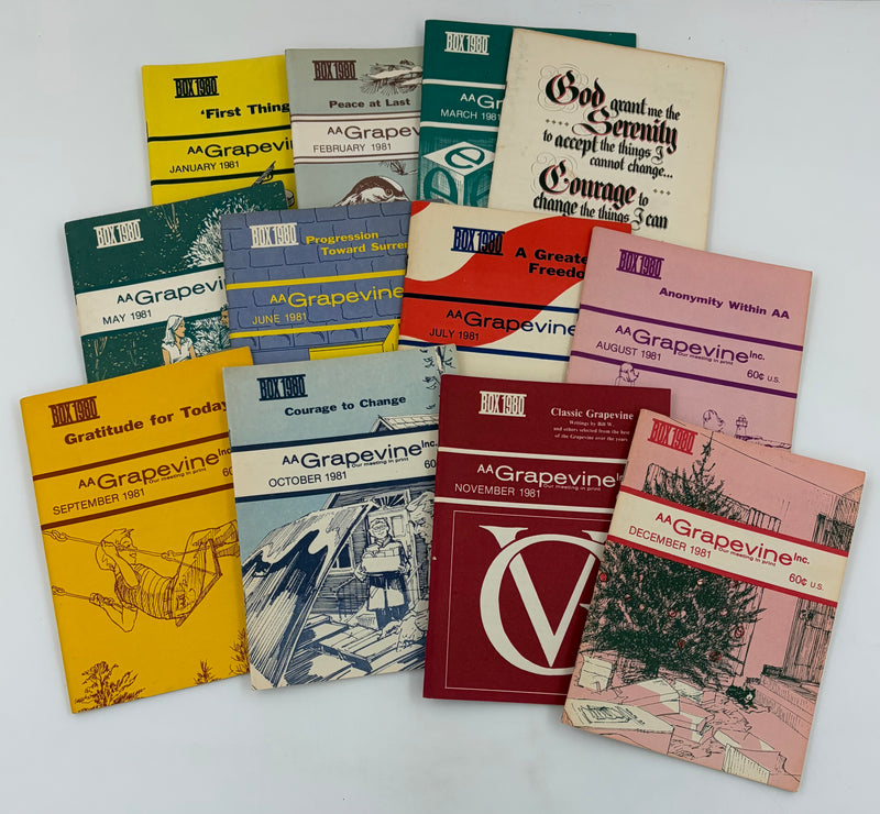 AA Grapevine Complete Set 1981