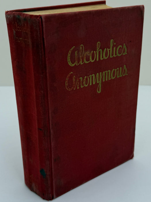 Alcoholics Anonymous — First Edition, First Printing (1939) | Reproduction Dust Jacket