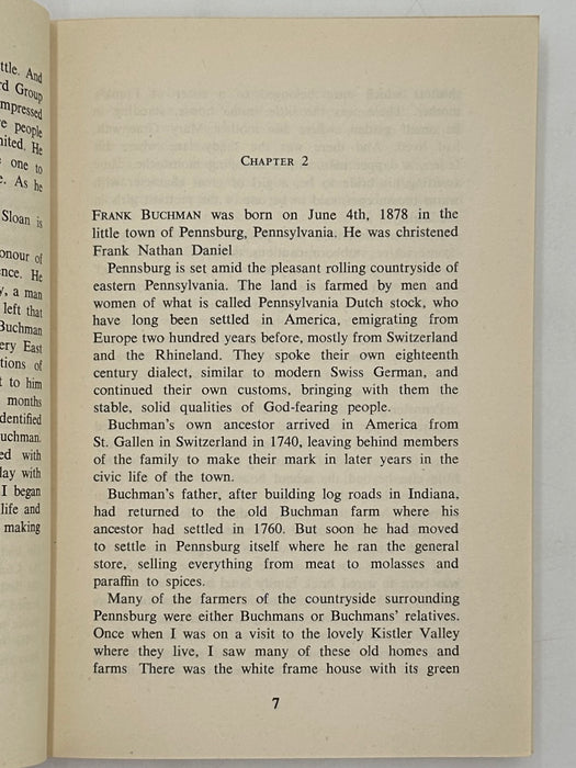 Frank Buchman As I Knew Him by H.W. 'Bunny' Austin