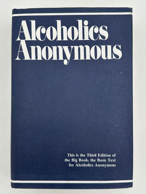 Alcoholics Anonymous Third Edition 1st Printing - 1976, w/ RDJ Recovery Collectibles