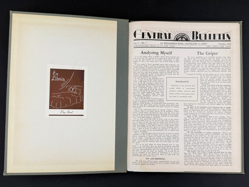 The Cleveland Central Bulletin Collection — Original Bound Volumes, 1942–1962
