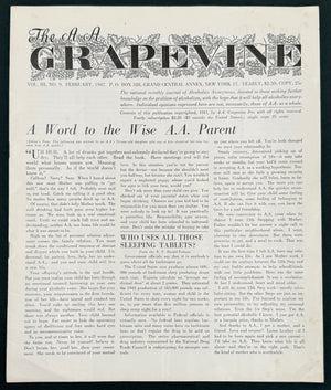 The A.A. Grapevine — February 1947 | Volume III, No. 9