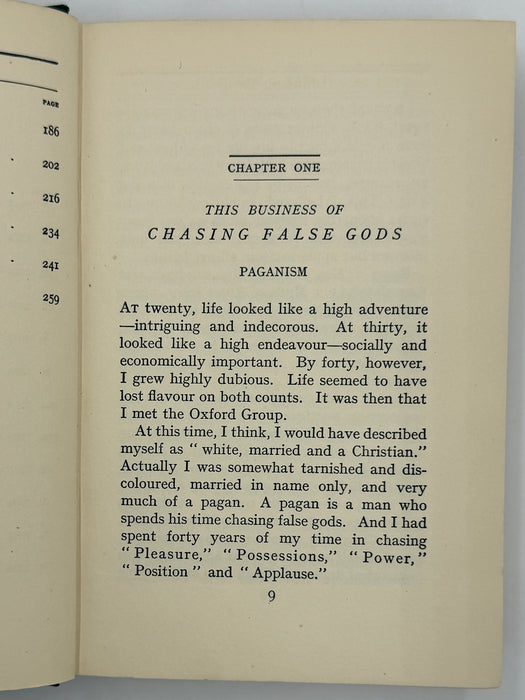 I Was a Pagan — V. C. Kitchen (Hodder & Stoughton, London 1934) — Original Dust Jacket — Oxford Group Memoir