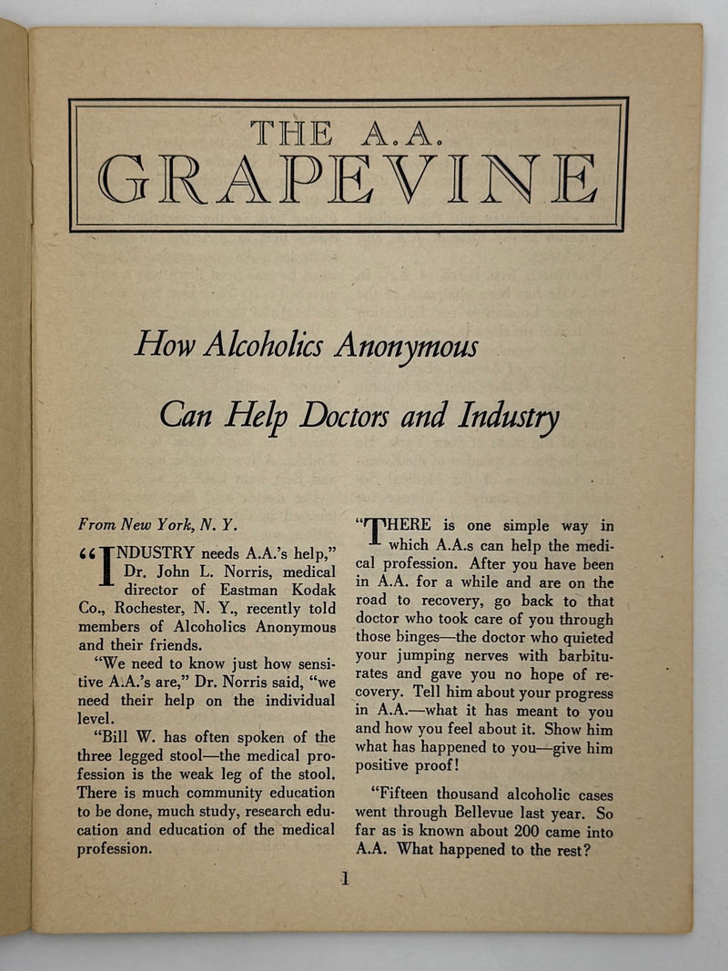 AA Grapevine November 1948