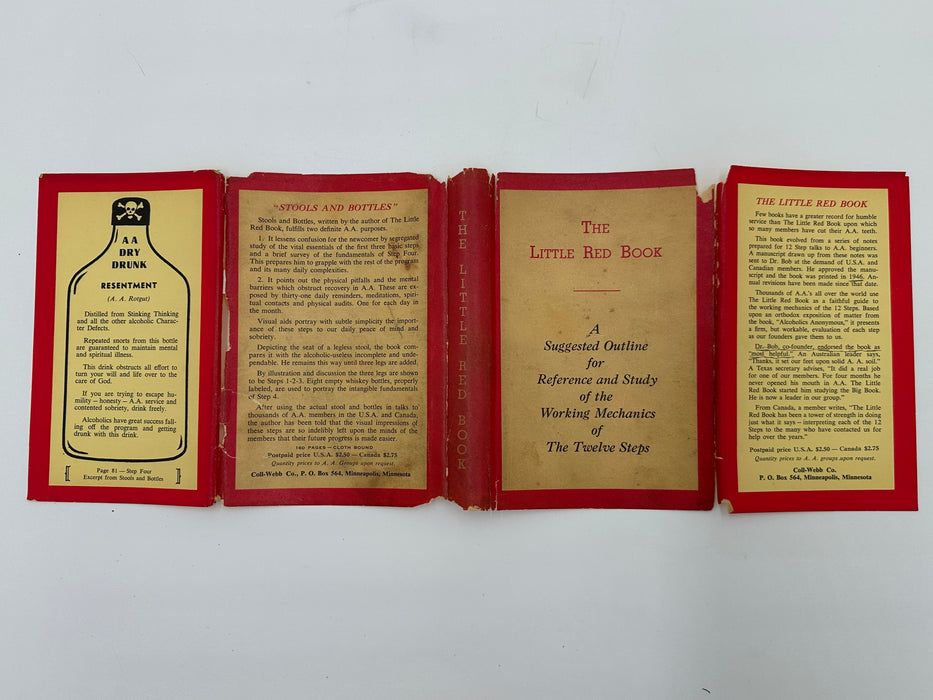 The Little Red Book: An Interpretation Of The Twelve Steps of the Alcoholics Anonymous Program - 17th Printing 1962 - ODJ