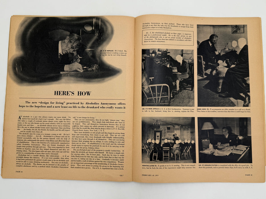 “PIC” Magazine from February 1944 - Here’s How