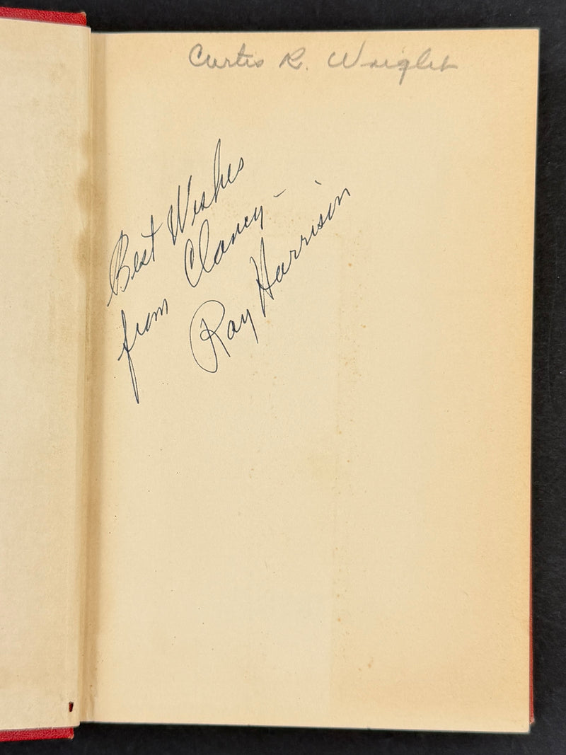 Clancy Got Well — Jay R. Clancy (Judge Ray Harrison) — 1951 First Edition — Signed & Inscribed with 1953 Signed Letter