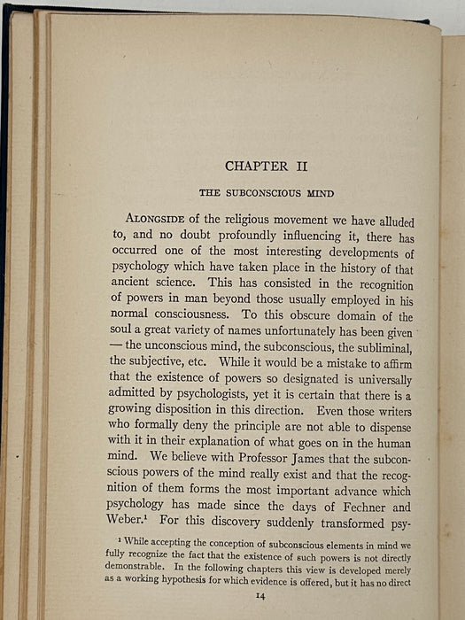 Religion and Medicine by Elwood Worcester - Seventh Printing 1908 Recovery Collectibles