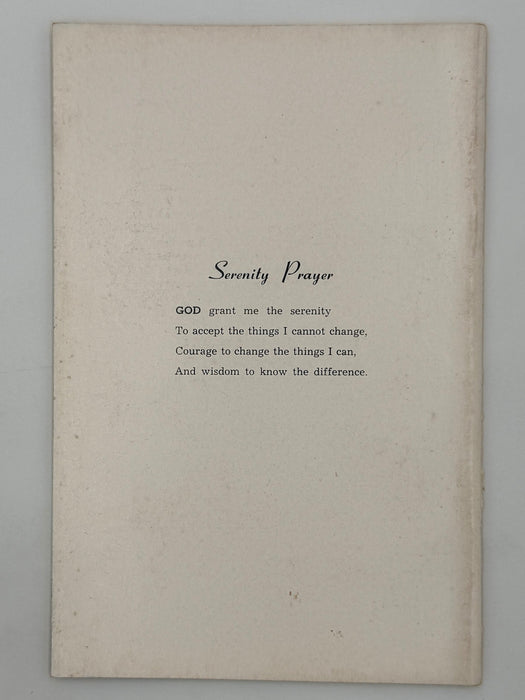 there is A Way Out By An Alcoholic - 1957 Recovery Collectibles