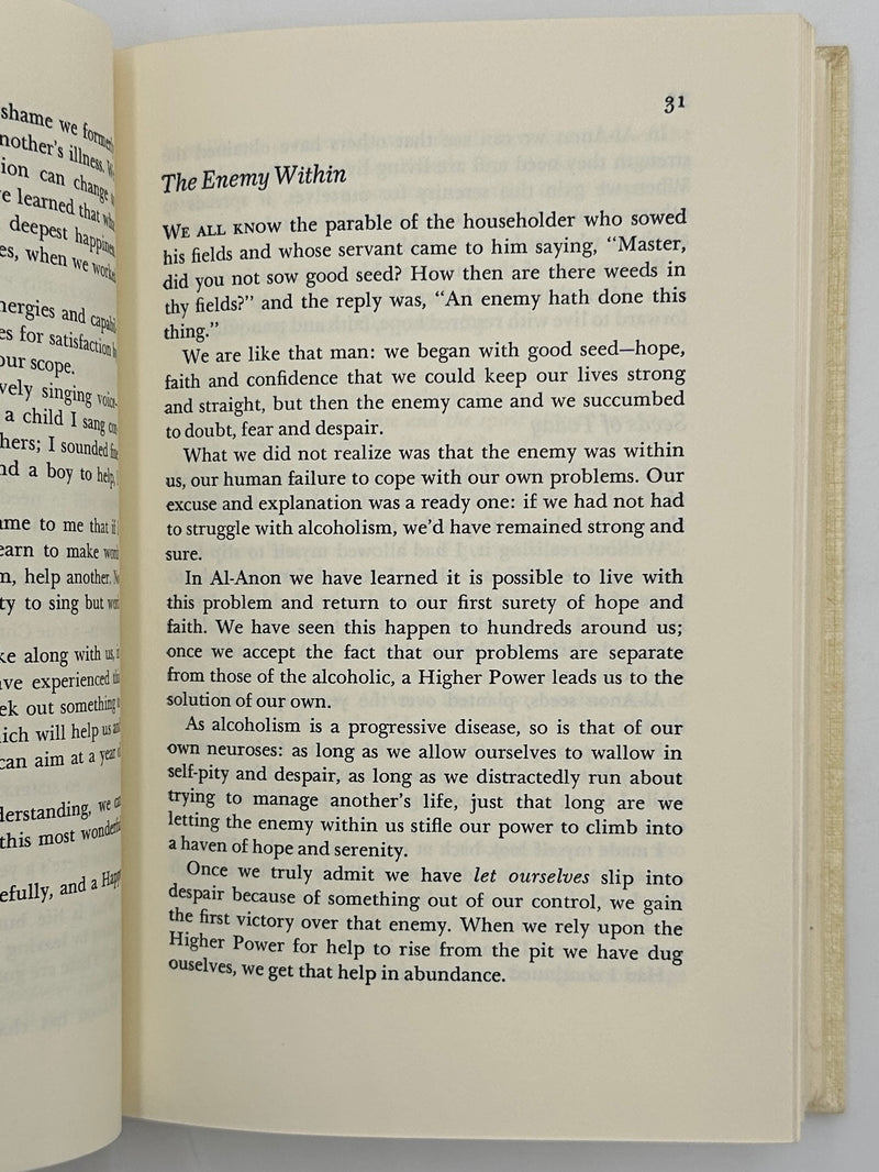 Al-Anon’s Favorite Forum Editorials - 3rd Printing from 1978 - ODJ