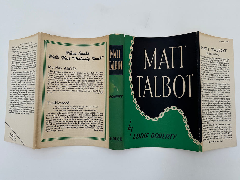 Matt Talbot by Eddie Doherty 1st Printing 1953 - ODJ