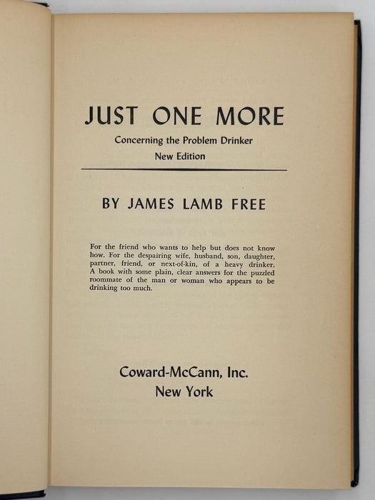 Signed - Just One More by James Lamb Free