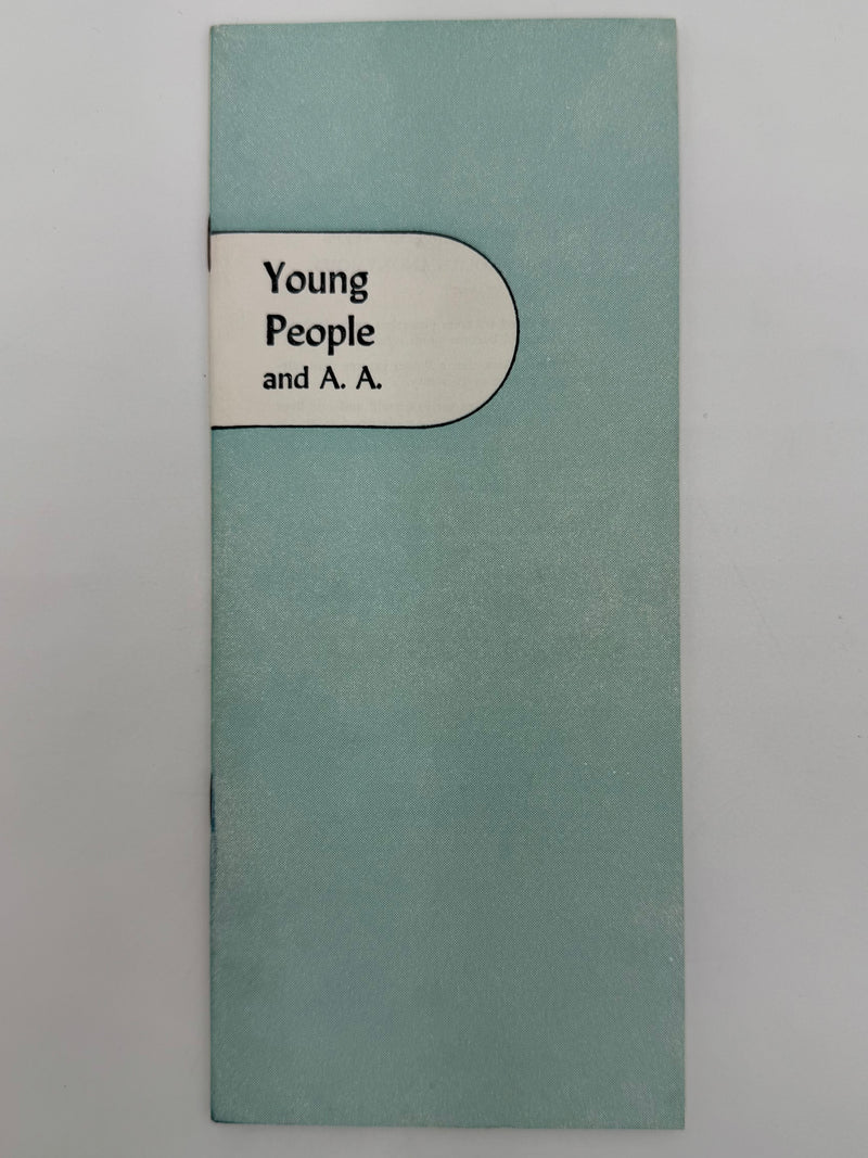Young People and A.A. - AA Pamphlet - Sixth Printing from 1959