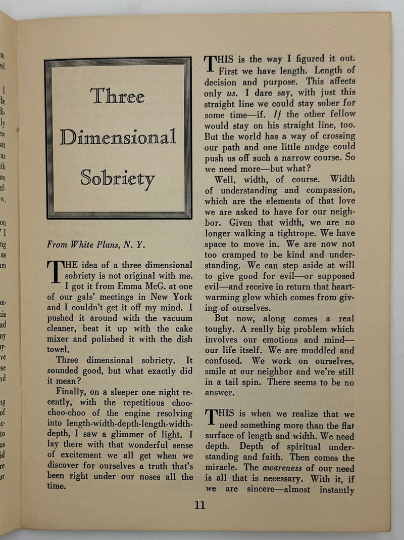 AA Grapevine from April 1949