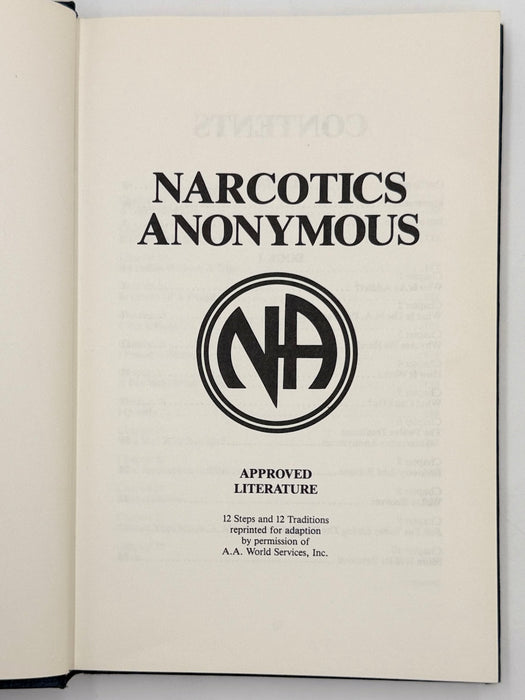 Narcotics Anonymous — Second Edition (1982) C.A.R.E.N.A. Publishing · Original Dust Jacket