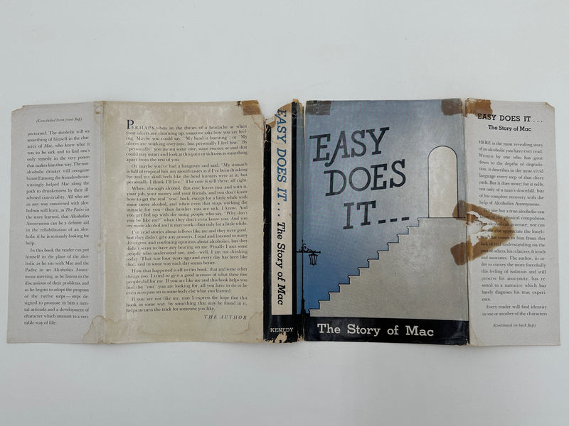 Easy Does It... The Story of Mac from 1950 with a Foreword by Dr. Silkworth Recovery Collectibles