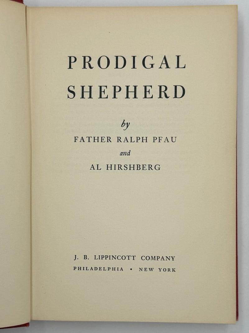 Prodigal Shepherd by Father John Doe and Al Hirshberg — First Edition Recovery Collectibles