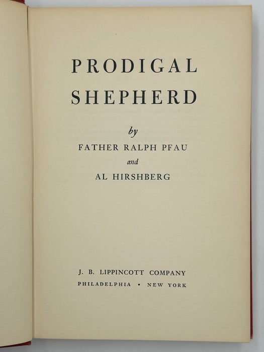Prodigal Shepherd by Father John Doe and Al Hirshberg — First Edition Recovery Collectibles