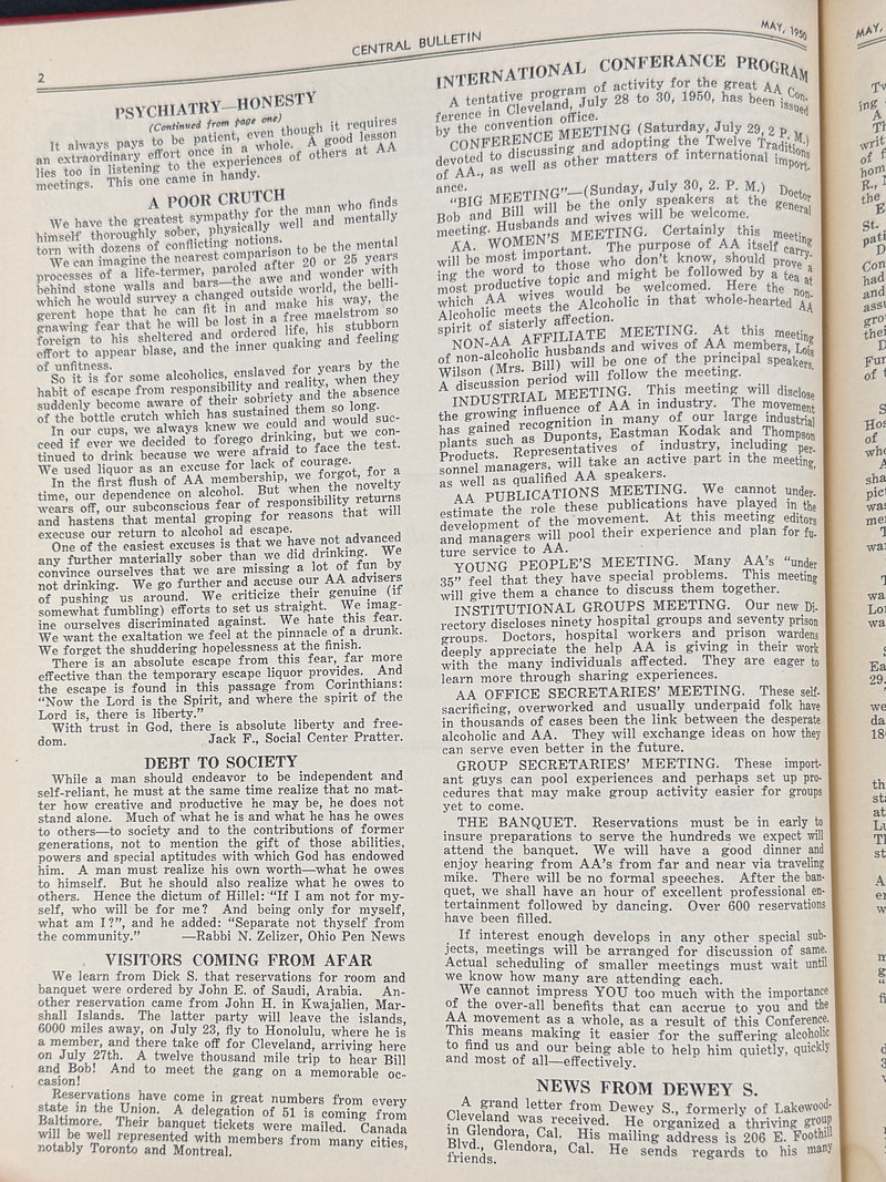 The Cleveland Central Bulletin Collection — Original Bound Volumes, 1942–1962