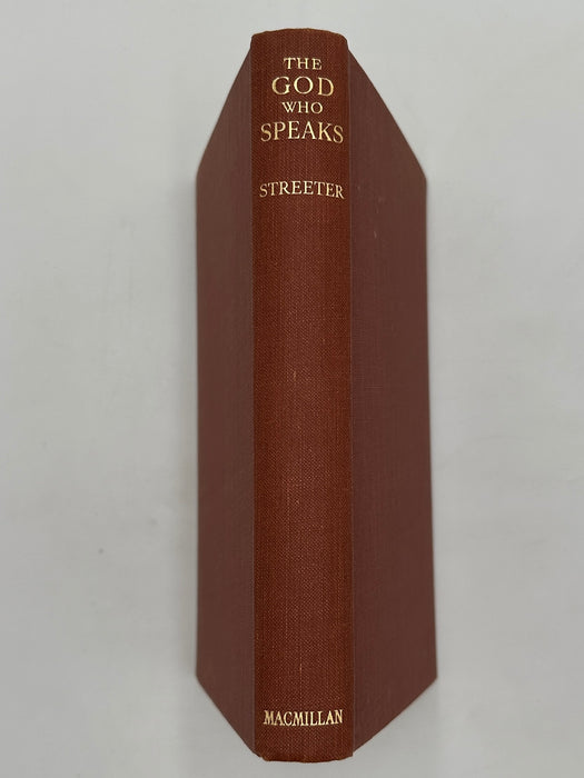 The God Who Speaks by Burnett Hillman Streeter from 1936 - ODJ