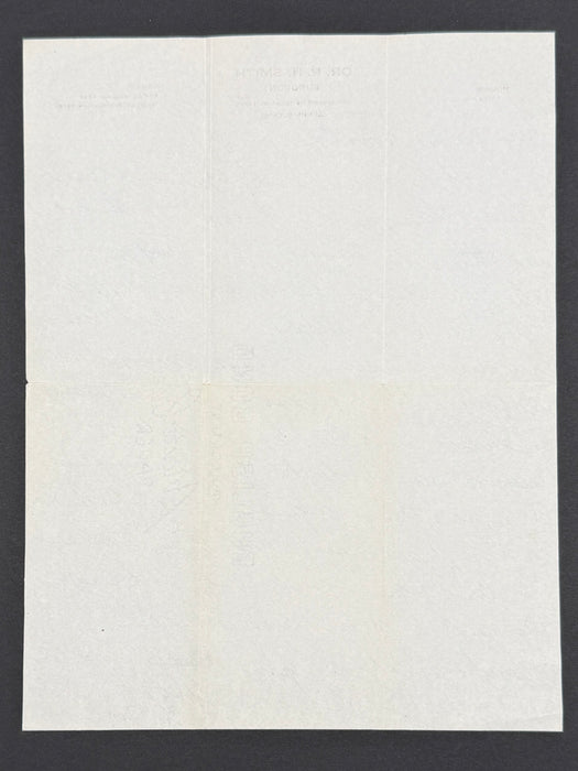 Exceptionally Rare 1949 Dr. Bob Handwritten Letter