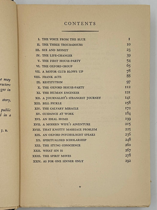 For Sinners Only by A.J. Russell - 7th Printing