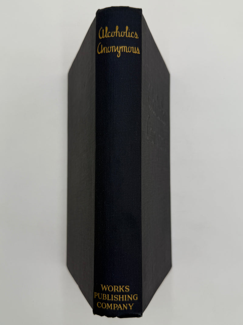 Alcoholics Anonymous First Edition Big Book 6th Printing - 1944 - RDJ