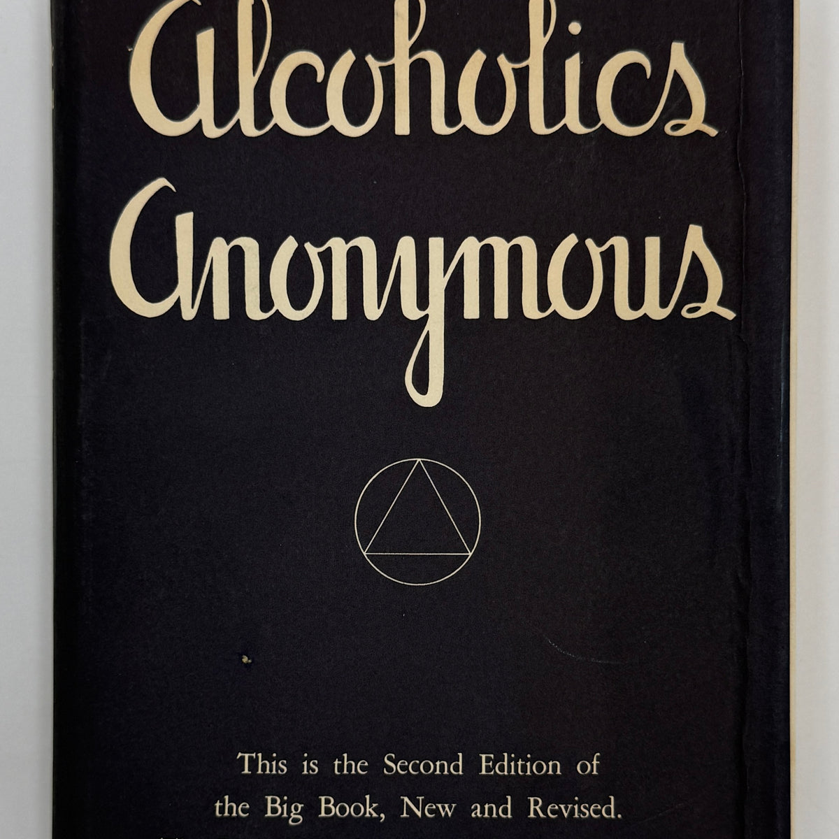 Alcoholics Anonymous Second Edition 8th Printing from 1966 - ODJ