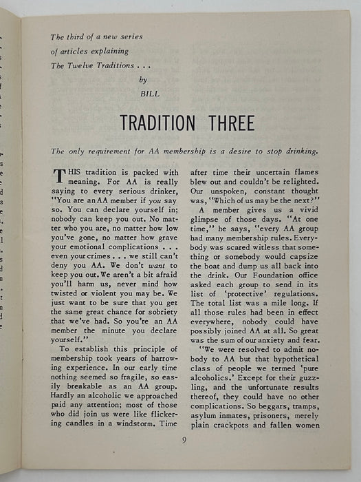 AA Grapevine from July 1952 - AA Prison Groups