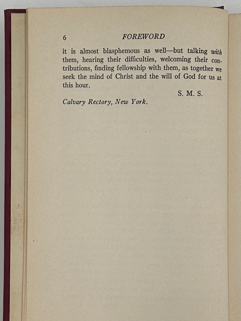 Christ and This Crisis by Samuel M. Shoemaker - ODJ