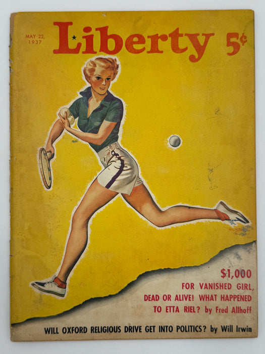 Liberty Magazine from May 1937 - Will Oxford Religious Drive get into Politics?