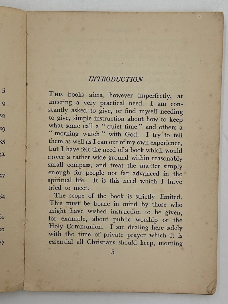When I Awake: Thoughts on the Keeping of the Morning Watch by Jack C. Winslow