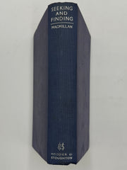 Seeking and Finding by Ebenezer Macmillan - June 1933 Recovery Collectibles