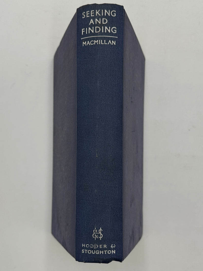 Seeking and Finding by Ebenezer Macmillan - June 1933 Recovery Collectibles