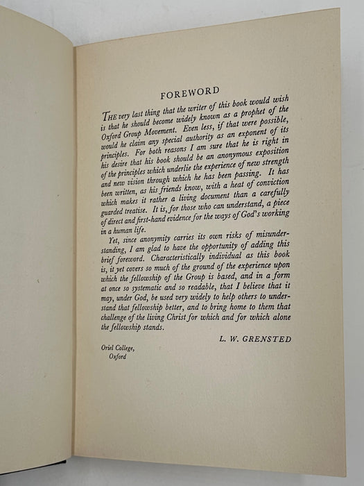 What is The Oxford Group? - Sixth Printing from 1937 West Coast Collection