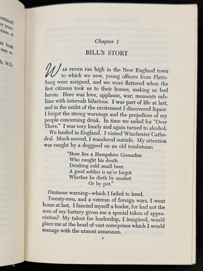 1976 Alcoholics Anonymous Big Book – Third Edition, First Printing