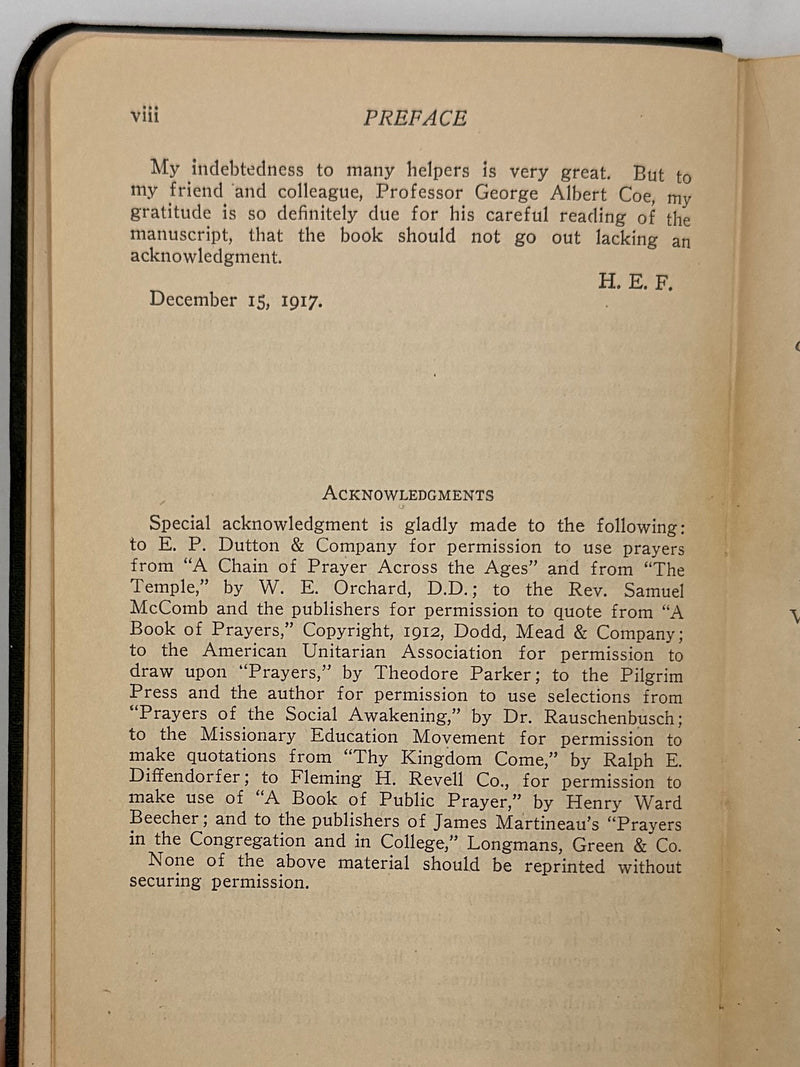 The Meaning of Faith by Harry Emerson Fosdick