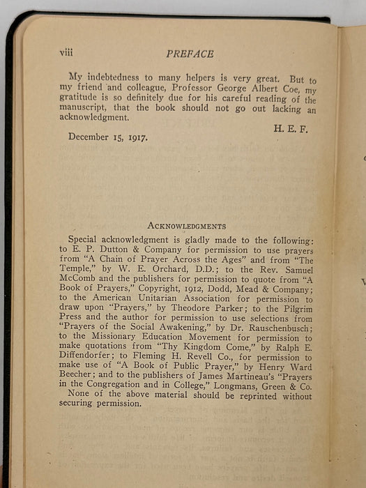 The Meaning of Faith by Harry Emerson Fosdick