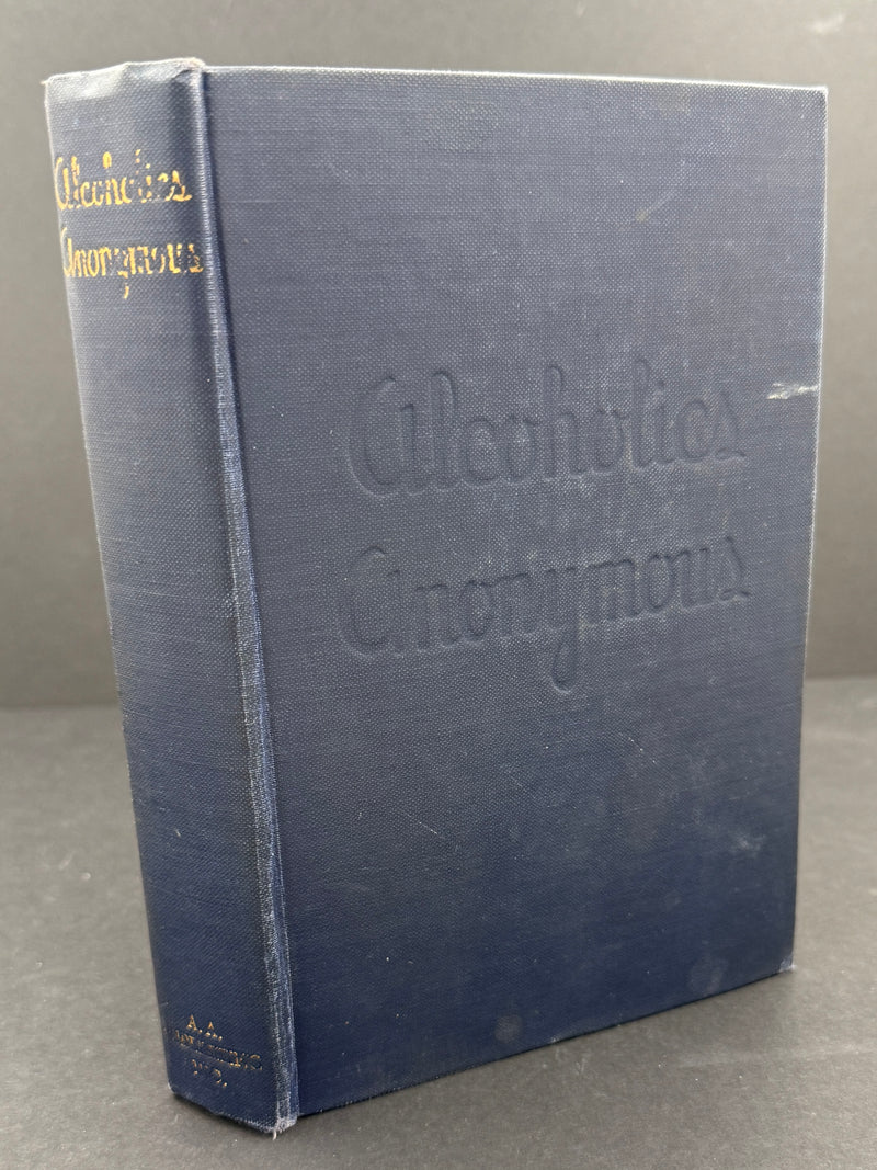 Alcoholics Anonymous Big Book — First Edition, Sixteenth Printing — August 1954 — Original Dust Jacket