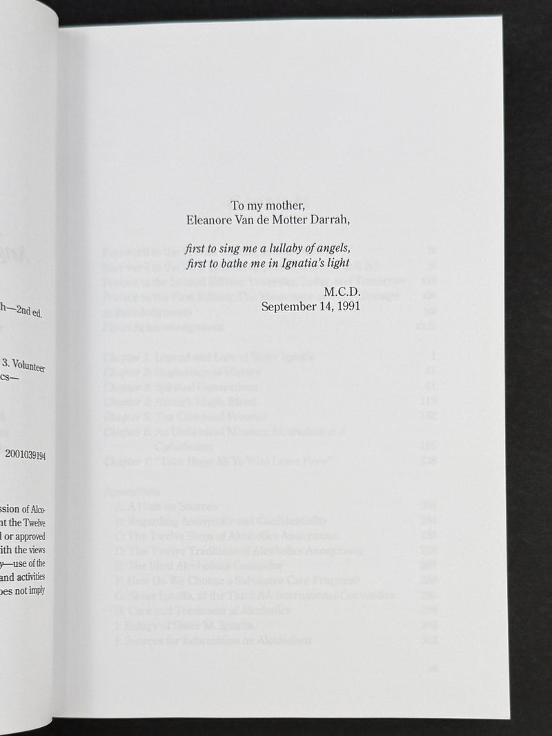 Sister Ignatia: Angel of Alcoholics Anonymous — Mary C. Darrah | Second Edition (2001)