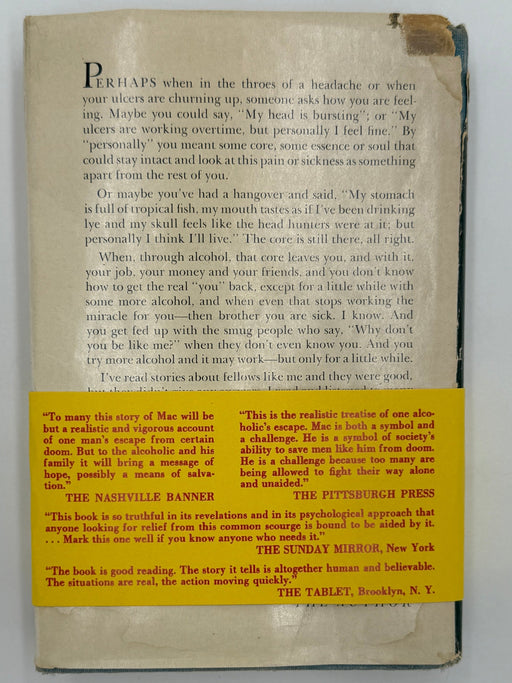 Easy Does It... The Story of Mac from 1950 with a Foreword by Dr. Silkworth Recovery Collectibles