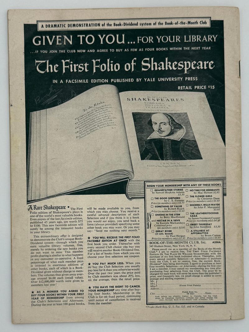 Saturday Review from August 1955 - The Big Book Bible for Alcoholics