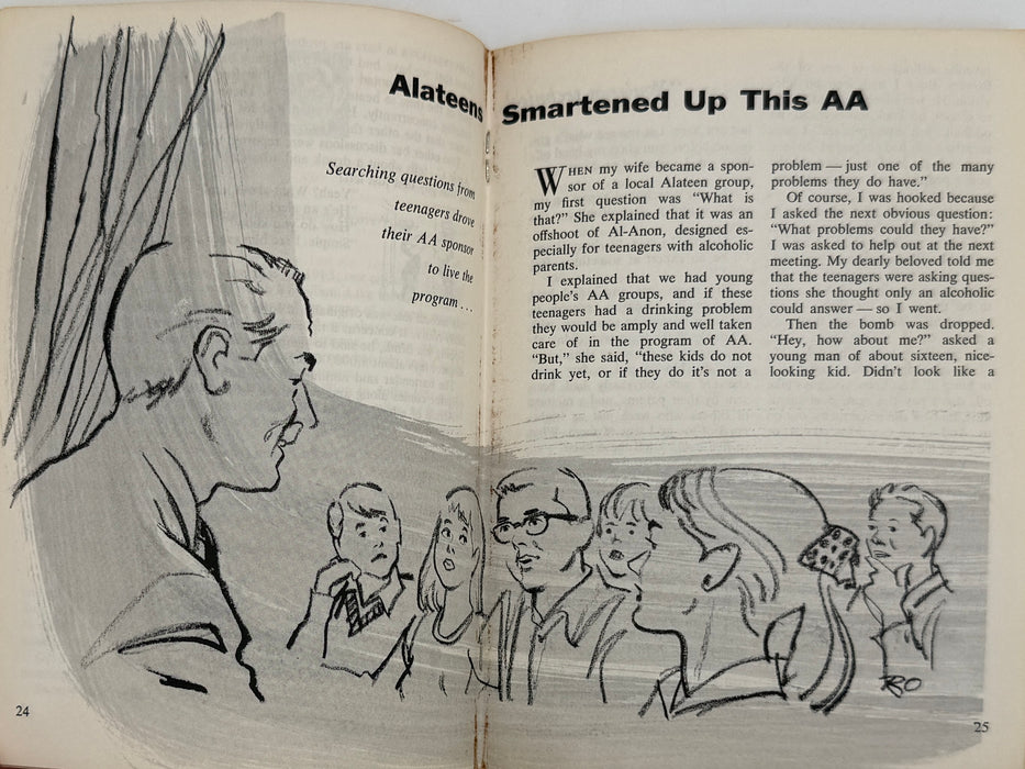 AA Grapevine from December 1967 with Clancy I. Articles