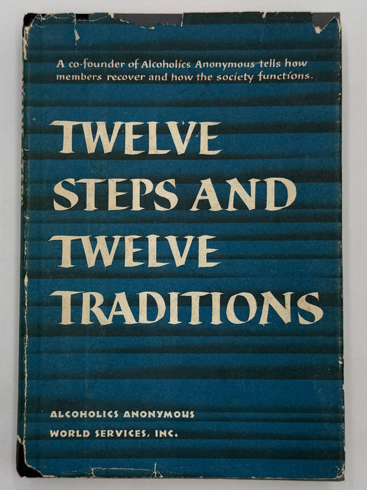 Alcoholics Anonymous Twelve Steps And Twelve Traditions - 10th Printing from 1971